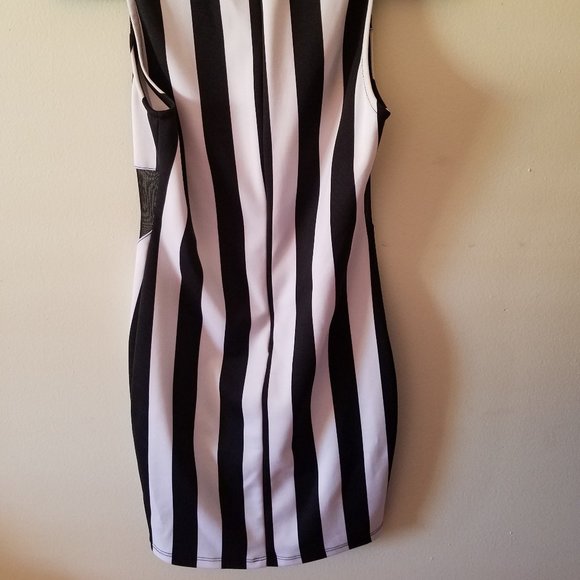 Black and White Striped Dress - Picture 2 of 2
